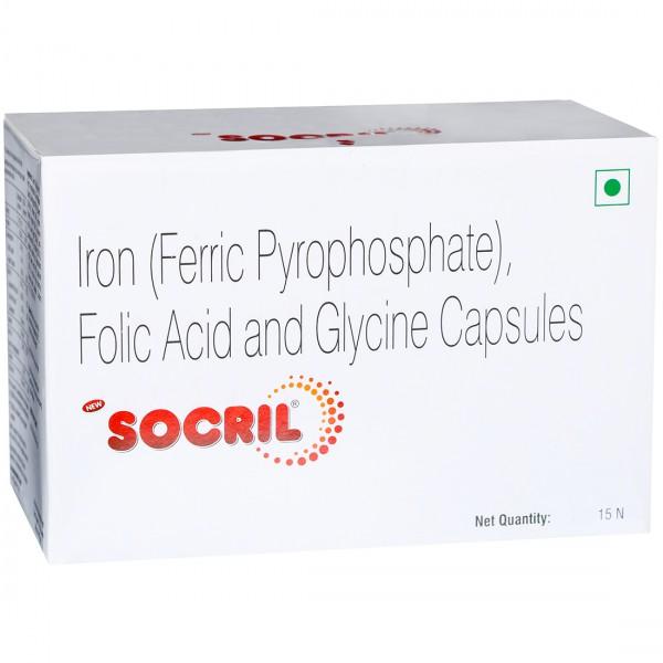 Socril (New) 15 Capsules