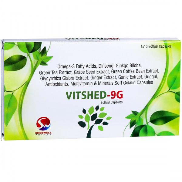 Vitshed 9G 10 Softgel Capsules