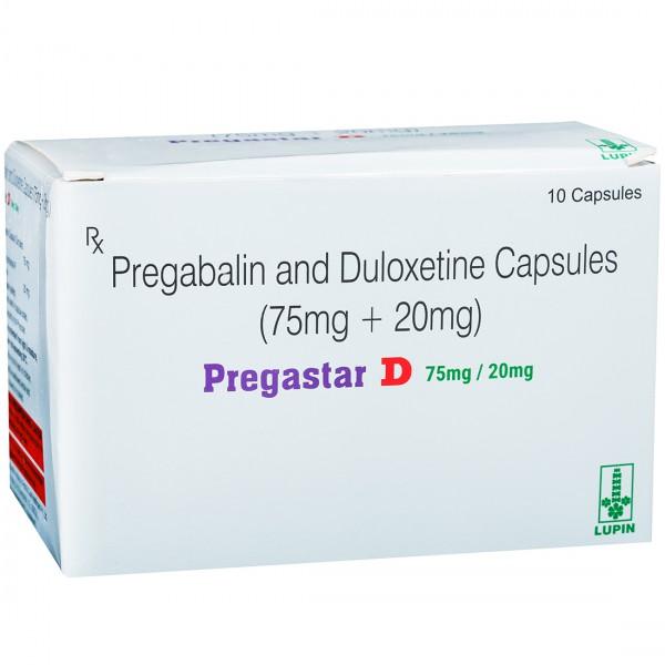Pregastar D 75/20 mg Capsule (10 Cap)