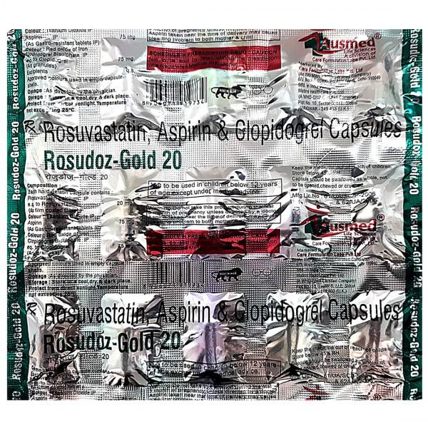 Rosudoz Gold 20 mg Capsule (15 Cap)