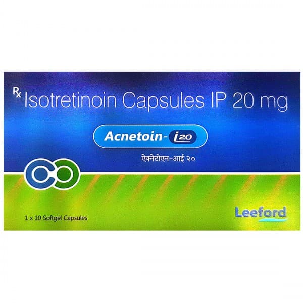 Acnetoin i 20 mg Softgel Capsule (10 Cap)