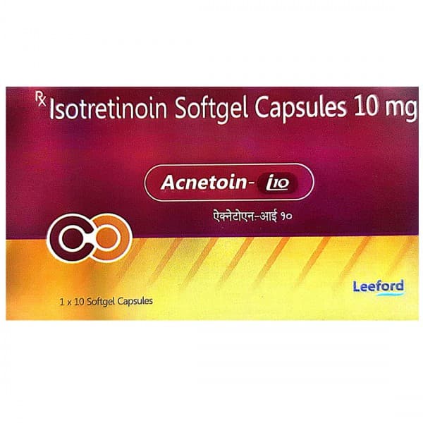 Acnetoin i 10 mg Softgel Capsule (10 Cap)