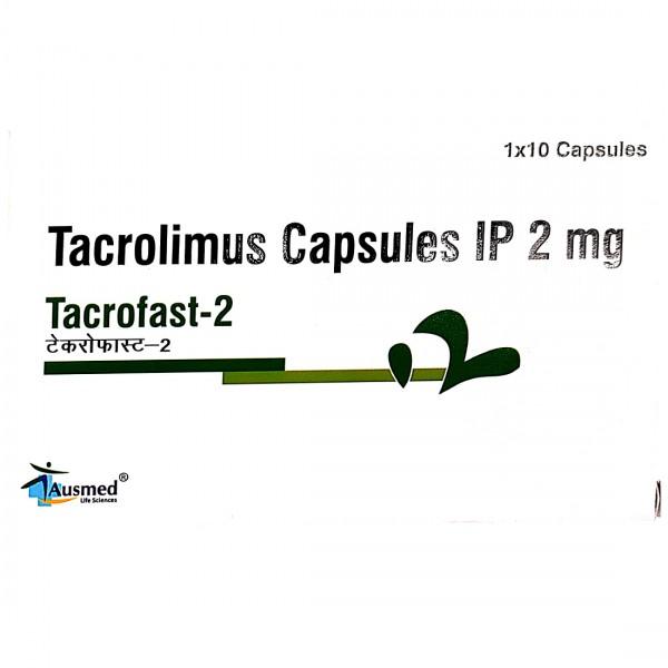 Tacrofast 2 mg Capsule (10 Cap)