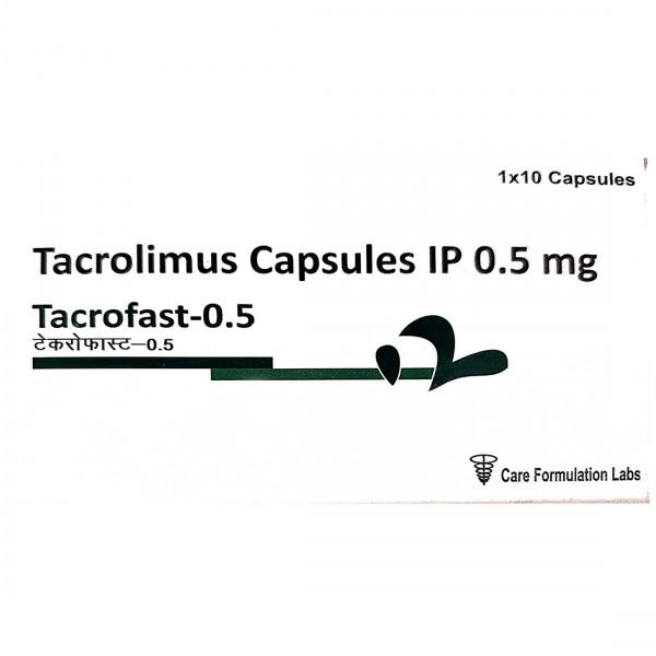 Tacrofast 0.5 mg Capsule (10 Cap)