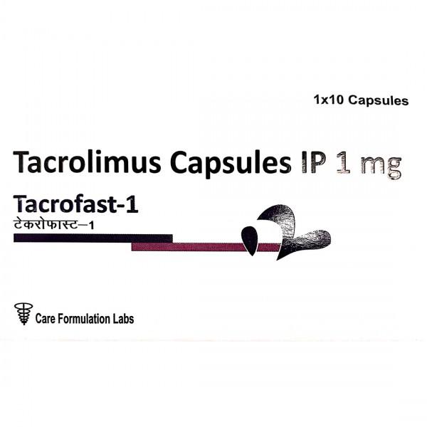 Tacrofast 1 mg Capsule (10 Cap)