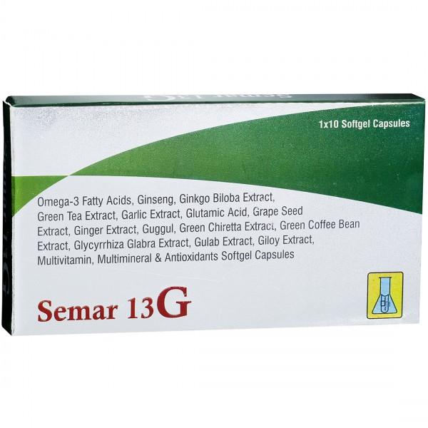 Semar 13G 10 Softgel Capsules