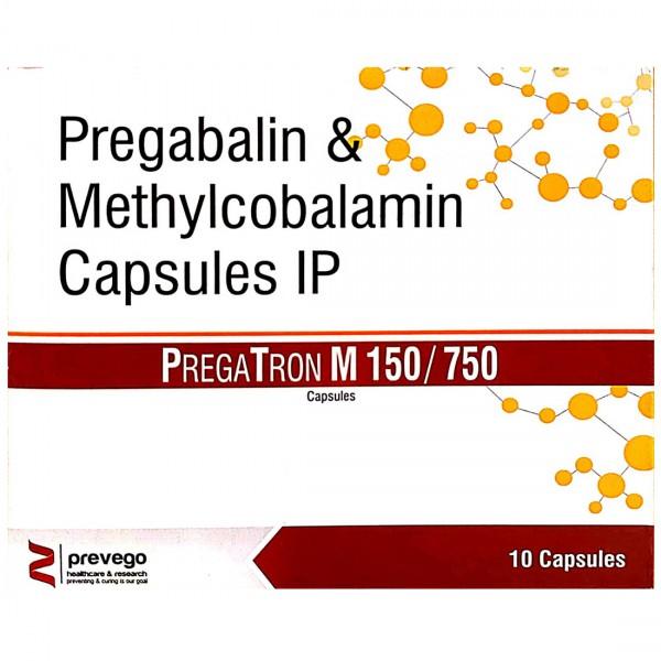 Pregatron M 150/750 mg Capsule (10 Cap)
