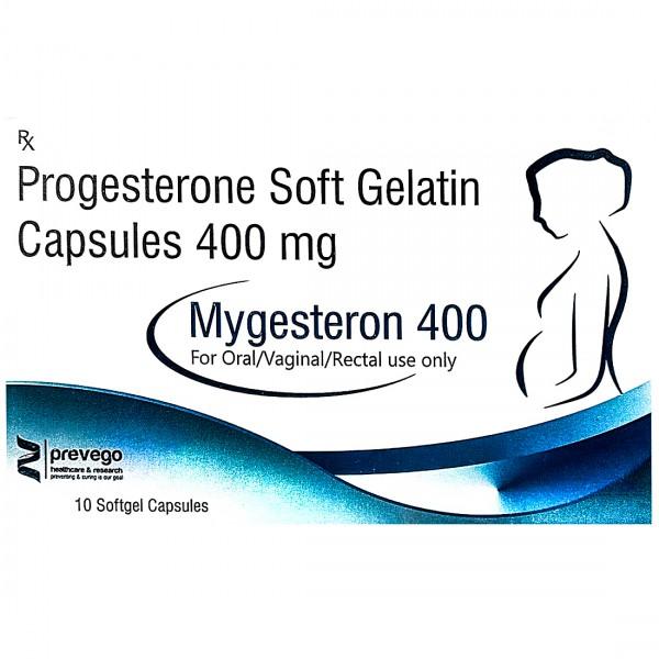Mygesteron 400 mg Softgel Capsule (10 Cap)