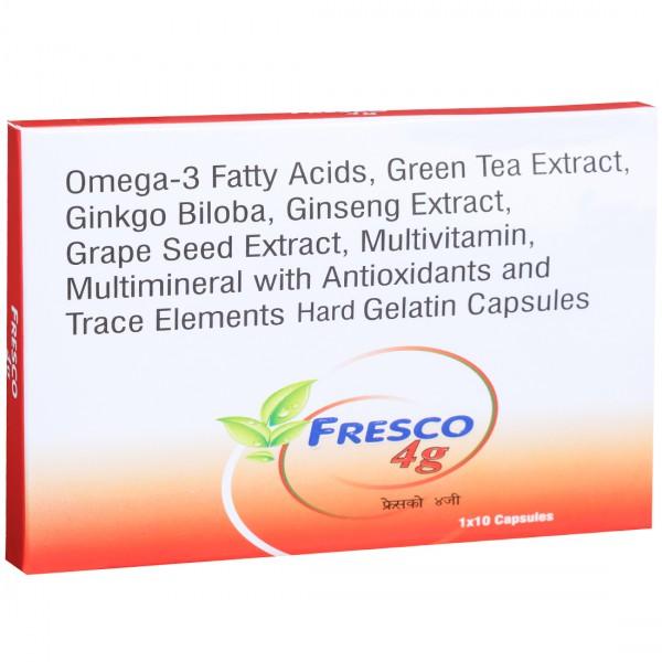Fresco 4G 10 Hard Gelatin Capsules
