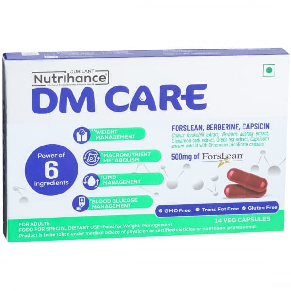 Dm Care 14 Veg Capsules
