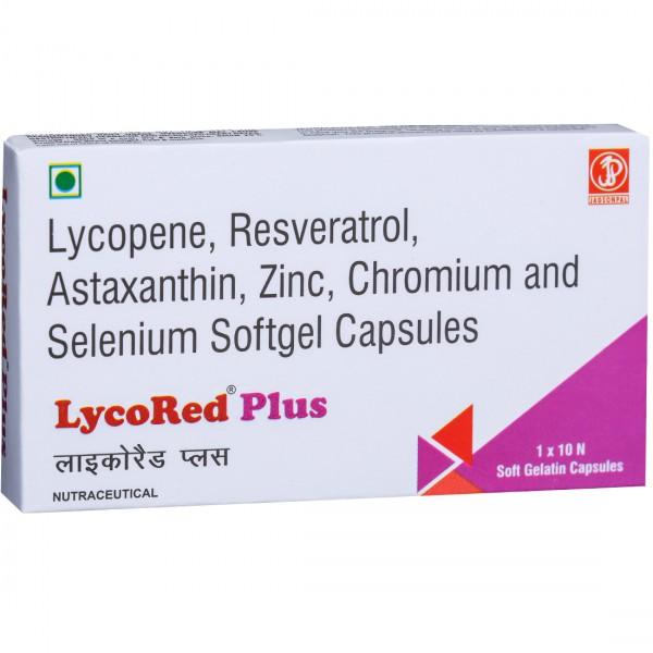 Lycored Plus 10 Softgel Capsules