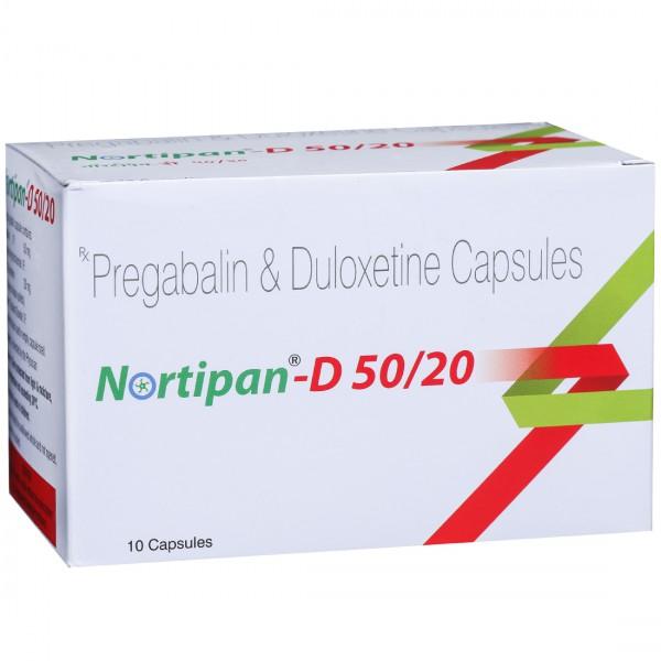 Nortipan D 50/20 Capsule (10 Cap)