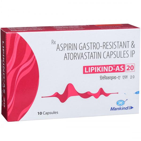 Lipikind AS 20 Capsule (10 Cap)