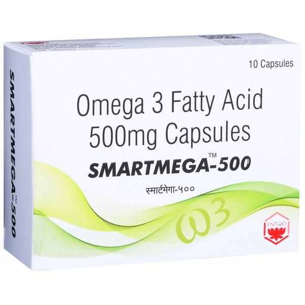 Smartmega 500 mg Capsule (10 Cap)