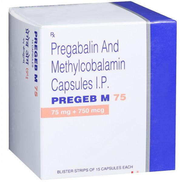 Pregeb M 75 Capsule (15 Cap)