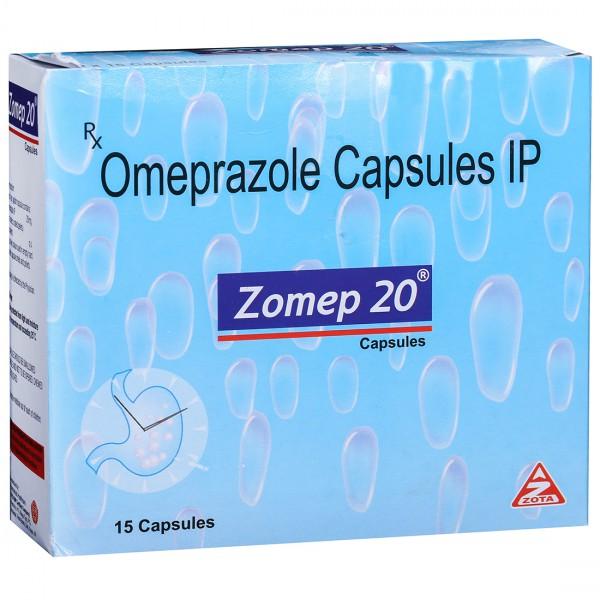 Zomep 20 mg Capsule (15 Cap)