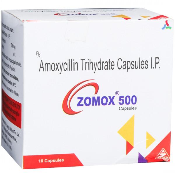 Zomox 500 mg Capsule (10 Cap)