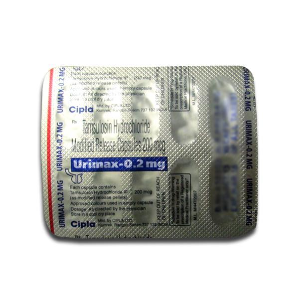 Urimax 0.2 mg Capsule (10 Cap)