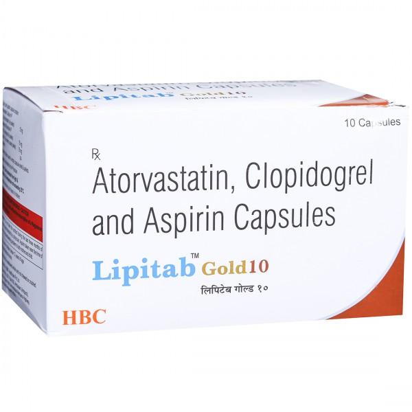 Lipitab Gold 10 Capsule (10 Cap)