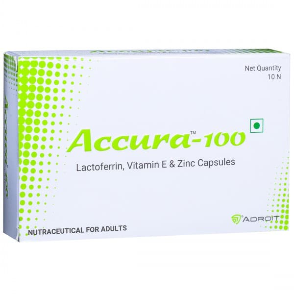 Accura 100 10 Capsules