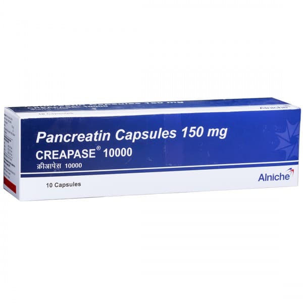 Creapase 10000 Capsule (10 Cap)