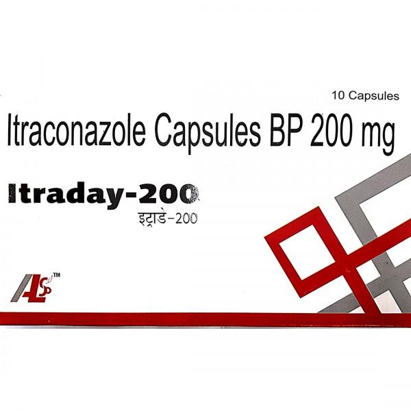 Itraday 200 mg Capsule (10 Cap)
