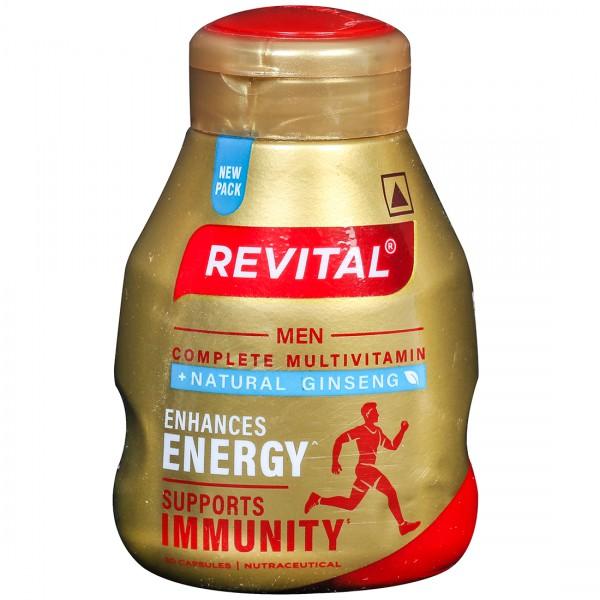 Revital Men Complete Multivitamin with Natural Ginseng 30 Capsules