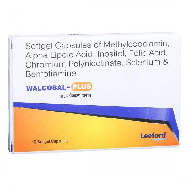 Walcobal Plus 10 Softgel Capsules