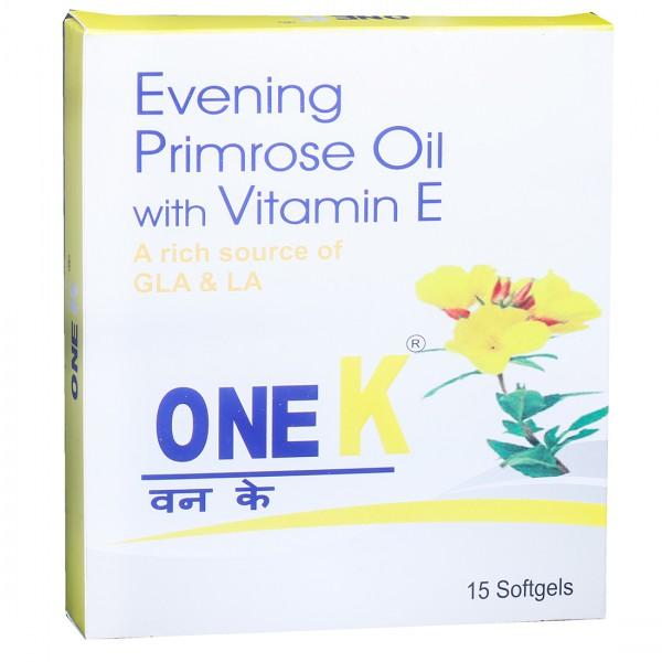 One K 15 Softgel Capsules