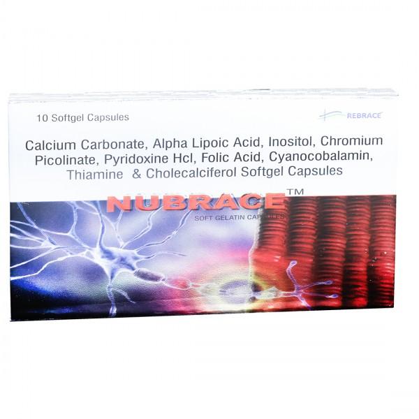 Nubrace 10 Soft Gelatin Capsules