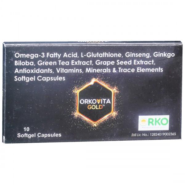 Orkovita Gold 10 Softgel Capsules