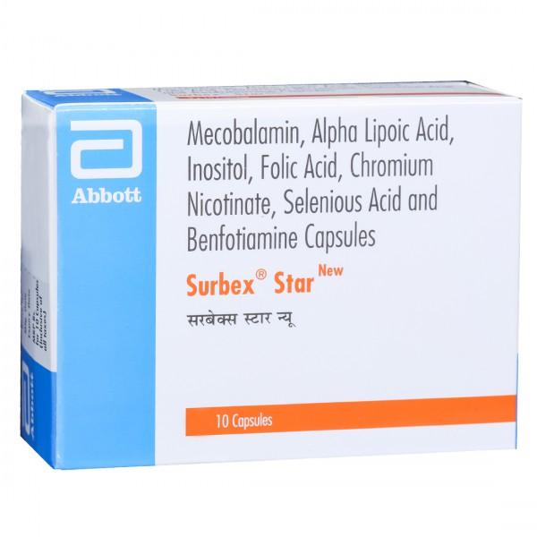Surbex Star New 10 Capsules