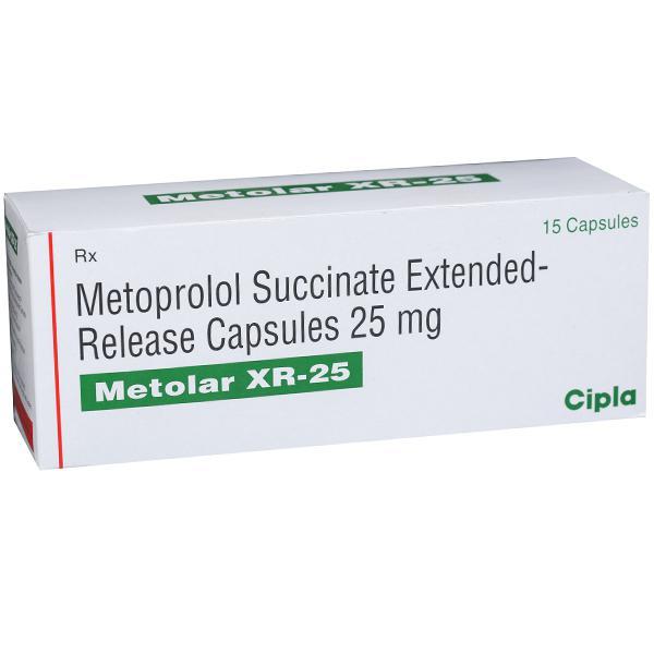 Metolar XR 25 mg Capsule (15 Cap)