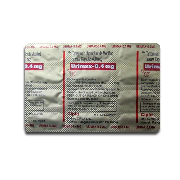 Urimax 0.4 mg Capsule (15 Cap)
