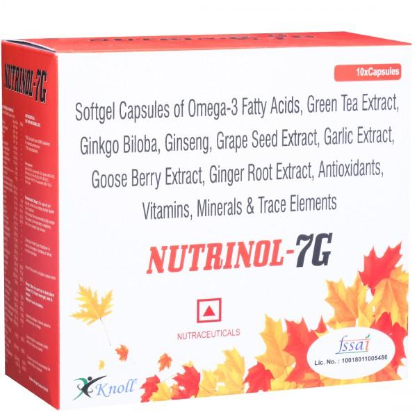 Nutrinol 7G 10 Softgel Capsules