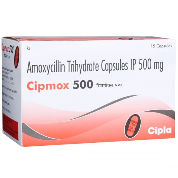 Cipmox 500 mg (Red) Capsule (15 Cap)