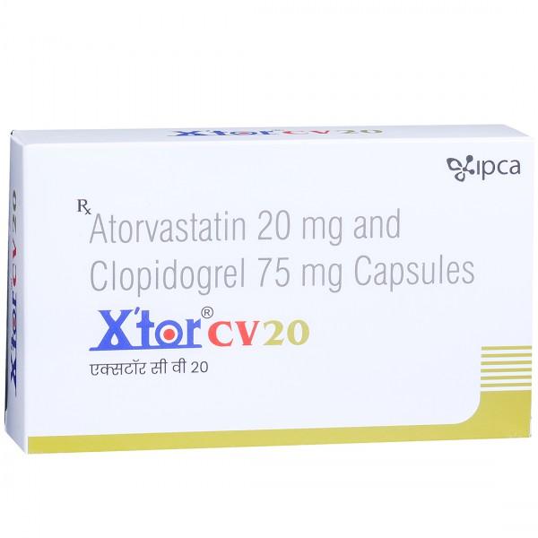 Xtor CV 20 mg Capsule (10 Cap)