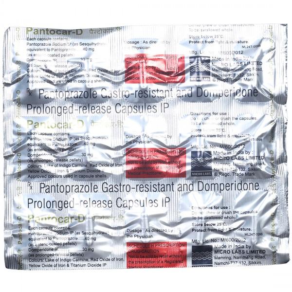 Pantocar D Capsule (15 Cap)