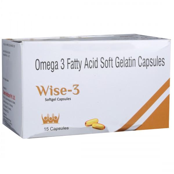 Wise 3 Softgel Capsule (15 Cap)