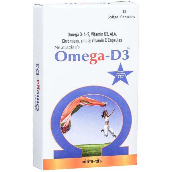 Omega D3 15 Softgel Capsules