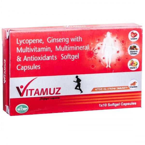 Vitamuz 10 Softgel Capsules