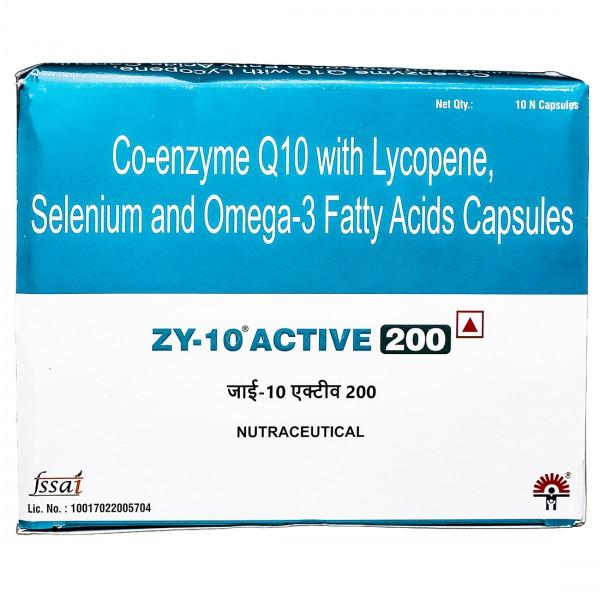 Zy 10 Active 200 10 Capsules