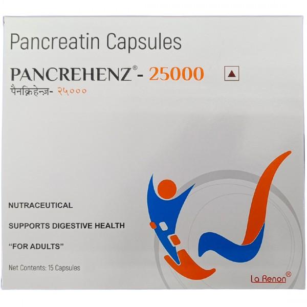 Pancrehenz 25000 15 Capsules