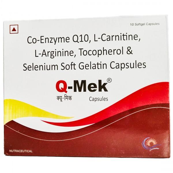 Q Mek 10 Softgel Capsules