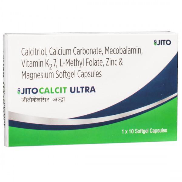 Jitocalcit Ultra Softgel Capsule (10 Cap)