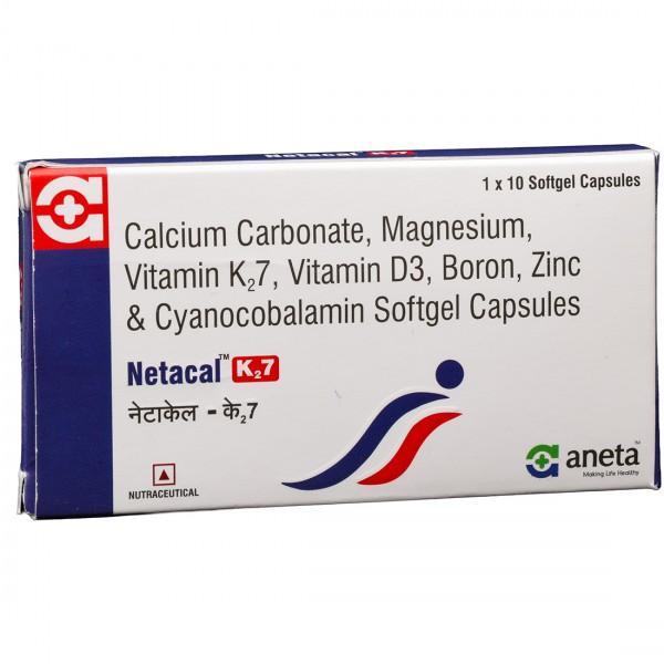 Netacal K27 10 Softgel Capsules