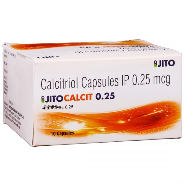 Jitocalcit 0.25 10 Capsules