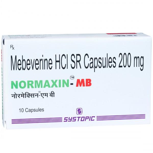 Normaxin MB 200 mg Capsule (10 Cap)