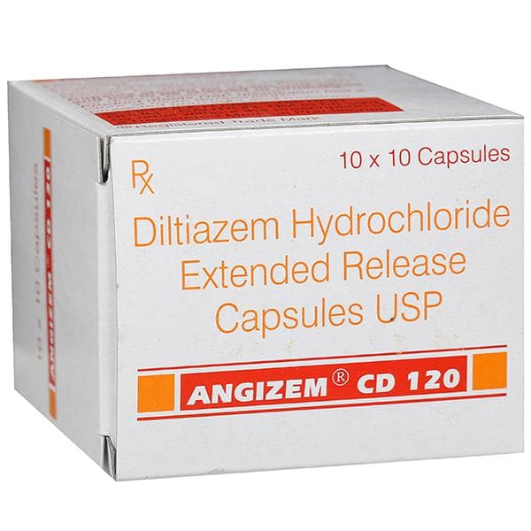 Angizem CD 120 mg Capsule (10 Cap)