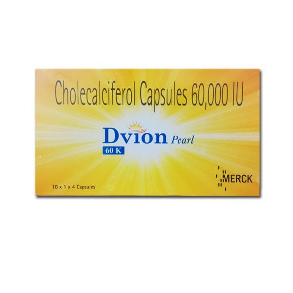 Dvion Pearl 60 K Capsule (4 Cap)
